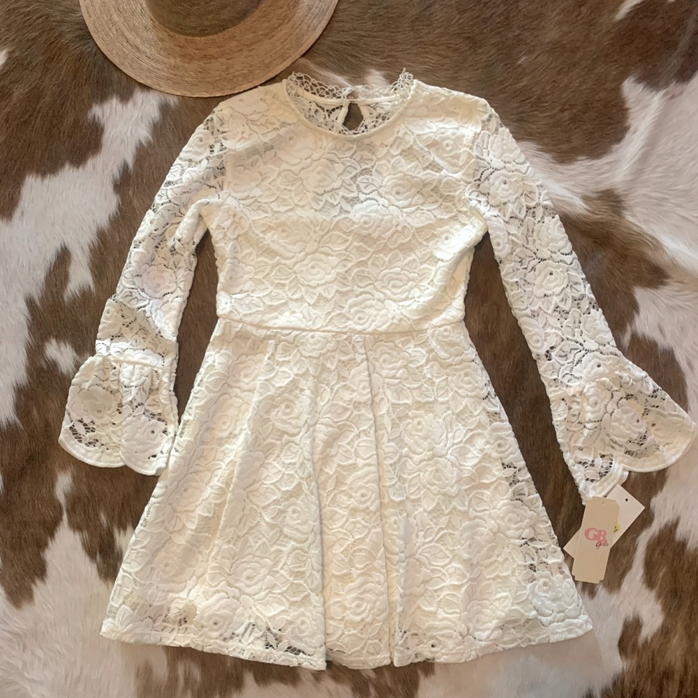 Gianni Bini little girls lace dress